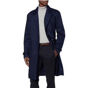 find. Men's Smart Cotton Trench Coat for $36