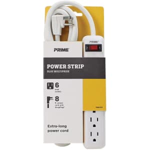 Prime Wire & Cable PrimeWire 6-Outlet Power Strip for $17