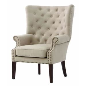 Home Decorators Collection Ernest Arm Chair for $318 Home Decorators Collection Ernest Arm Chair for $318