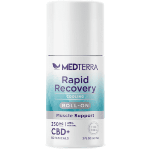 Medterra Rapid Recovery 250mg CBD Cooling Roll-On for $17 via Sub & Save