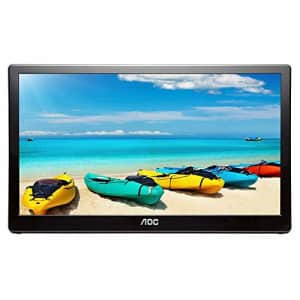 AOC I1659FWUX 15.6in USB-Powered Portable Monitor, Full HD 1920x1080 IPS, Built-in Stand, VESA for $171