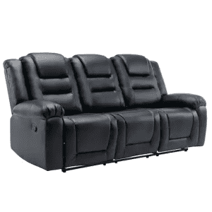 Polibi 83" Modern 3-Seat Home Theater Recliner Sofa for $775