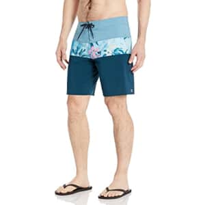 Billabong Men's Standard 4-Way Performance Stretch Tribong Pro Boardshort, 19 Inch Outseam, Harbor, for $45