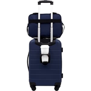 Wrangler 2-Piece Smart Luggage Set for $54