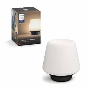 Philips Hue White Ambiance Wellness Dimmable LED Smart Table Lamp (Works with Alexa Apple HomeKit for $72