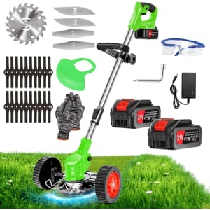 21V Cordless Weed Wacker for $35