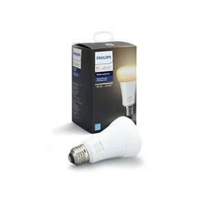 Philips Hue White Ambiance A19 10W Dimmable LED Smart Bulb (Hue Hub Required, Works with Alexa, for $24