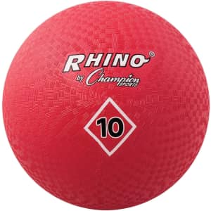 Champion Sports Rhino 10" Ball for $10