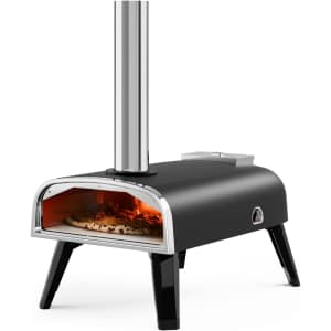 Aidpiza Wood Pellet Portable Pizza Oven for $105