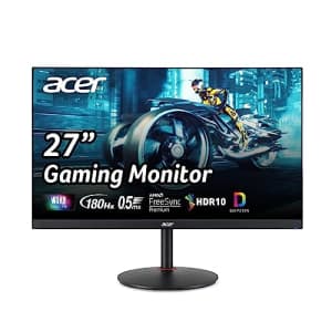 Acer Nitro 27" WQHD 2560 x 1440 PC Gaming IPS Monitor for $180