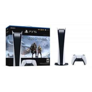 Sony PlayStation 5 Digital Edition God of War Ragnarok Bundle for $459