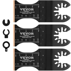 Vevor Carbide Oscillating Tool Blade 3-Pack for $6 Vevor Carbide Oscillating Tool Blade 3-Pack for $6