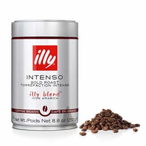 illy Intenso Whole Bean Coffee, Dark Roast, Intense, Robust and Full Flavored With Notes of Deep for $11 illy Intenso Whole Bean Coffee, Dark Roast, Intense, Robust and Full Flavored With Notes of Deep for $11