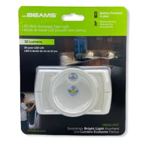 Mr. Beams Wireless Motion Sensor LED Under Cabinet Light for $6 Mr. Beams Wireless Motion Sensor LED Under Cabinet Light for $6