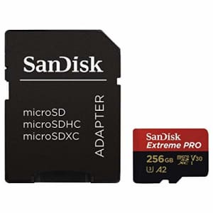 SanDisk 256GB Micro SDXC Memory Card Extreme Pro Works with Insta360 One R, One, One R 1-inch for $37 SanDisk 256GB Micro SDXC Memory Card Extreme Pro Works with Insta360 One R, One, One R 1-inch for $37