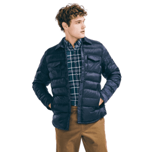 Nautica Men's Stripe-Stitched Ripstop Jacket for $45