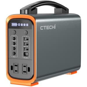 Ctechi 240Wh Portable Power Station for $132 Ctechi 240Wh Portable Power Station for $132
