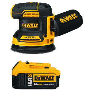 DeWalt 20V MAX Orbital Sander w/ 20V Battery for $129 DeWalt 20V MAX Orbital Sander w/ 20V Battery for $129