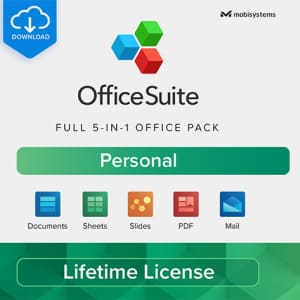 OfficeSuite Lifetime License: $24.97