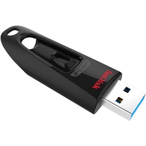 SanDisk Ultra 128GB USB 3.0 Flash Drive for $13