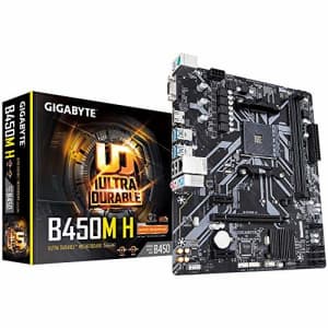 Gigabyte Motherboard AMD AM4 B450M H D4 M-ATX for $98