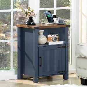 Joaxswe 18" Farmhouse Nightstand for $58