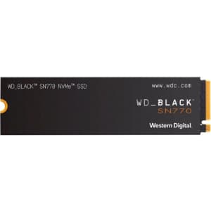 WD Black SN770 1TB Internal SSD for $60