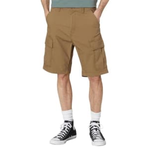 Levi's Men's Carrier Cargo Shorts, (New) Otter for $24