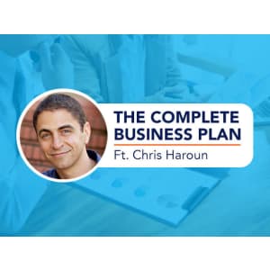 The Complete Business Plan In One Course Ft. Chris Haroun for $11