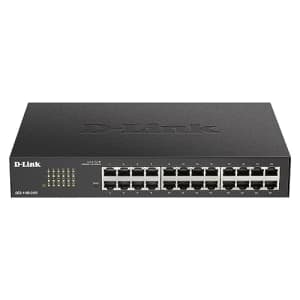 D-Link Ethernet Switch, 24 Port Gigabit Easy Smart Managed Network Internet Desktop or Rack for $127 D-Link Ethernet Switch, 24 Port Gigabit Easy Smart Managed Network Internet Desktop or Rack for $127