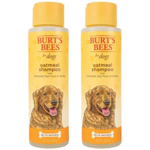 Burt's Bees for Dogs Oatmeal Shampoo 2-Pack for $26