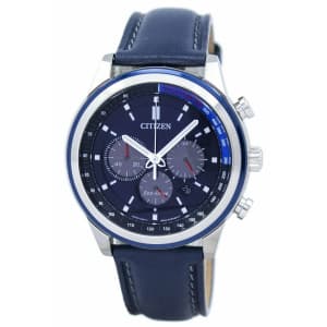 Citizen Men's Eco-Drive 43mm Chronograph Watch for $95 Citizen Men's Eco-Drive 43mm Chronograph Watch for $95