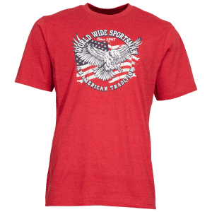 World Wide Sportsman An American Tradition T-Shirt (Large sizes) for $5