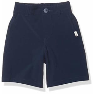 Quiksilver boys Union Amphibian Water Friendly 4 Way Stretch Hybrid Chino Casual Shorts, Navy for $16