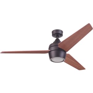 Honeywell Eamon 52" Modern Indoor LED Ceiling Fan w/ Remote Control for $89