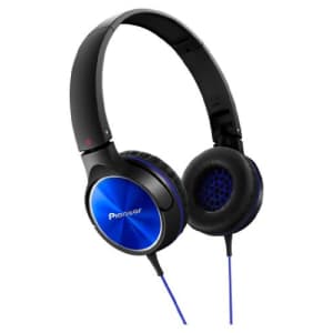 Pioneer headphone Blue SE-MJ522-L (Japan Import) for $65