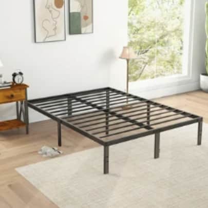 edx Queen Platform Bed Frame: $60 edx Queen Platform Bed Frame: $60