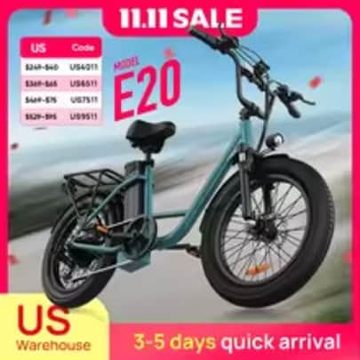Urlife E20 1,000W eBike: $300.01