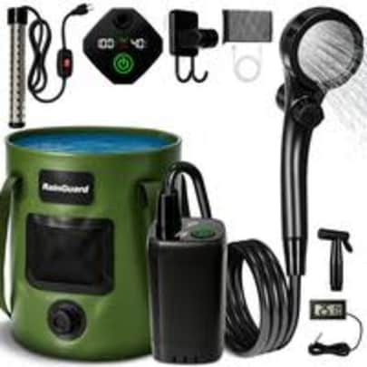 RainGuard Portable Camping Shower: $49 RainGuard Portable Camping Shower: $49