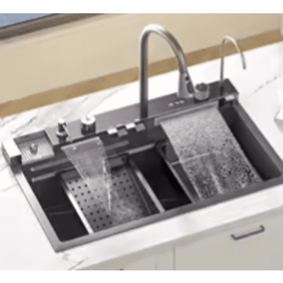 304 Stainless Steel Kitchen Sink with Digital Display: $93.21 304 Stainless Steel Kitchen Sink with Digital Display: $93.21