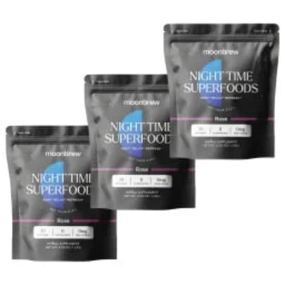 MoonBrew Nighttime Superfoods Natural Sleep Aid Drink Mix 3-Pack: $29.99 MoonBrew Nighttime Superfoods Natural Sleep Aid Drink Mix 3-Pack: $29.99
