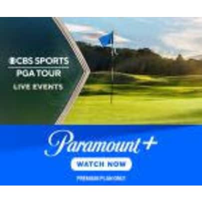 Stream the PGA Tour on CBS live with Paramount+: Plans from $13.99/mo.
