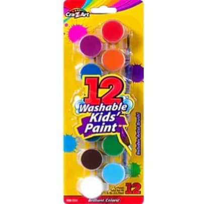 Cra-Z-Art Washable Kids' Paint 12-Pack: Free w/ Any Purchase