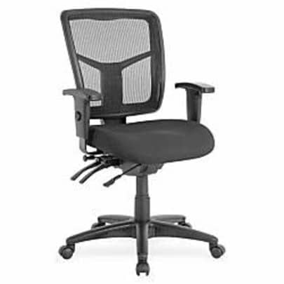 Lorell Managerial Swivel Mesh Mid-Back Chair, 5.8" Height X 27.6" Width X 8.5" Length for $281