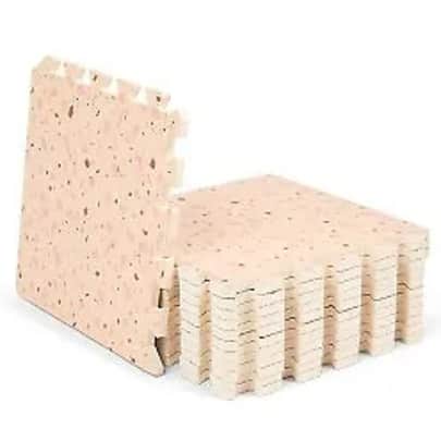Blogilates 12" x 12" Terrazzo Interlocking Gym Flooring 12-Pack for $27 Blogilates 12" x 12" Terrazzo Interlocking Gym Flooring 12-Pack for $27