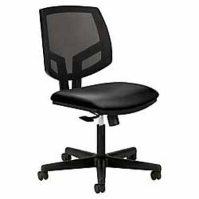 HON HON5711SB11T Volt Mesh Back Task Chair | Center-Tilt | Black SofThread Leather for $274