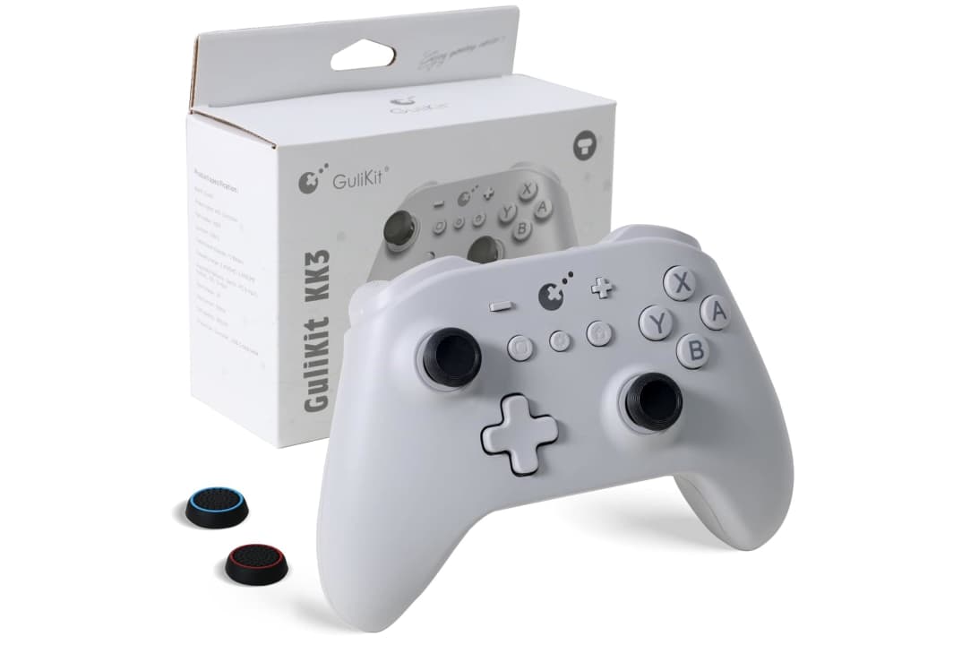 GuliKit KK3 Bluetooth Controller for PC/Switch/Android/iOS: $30