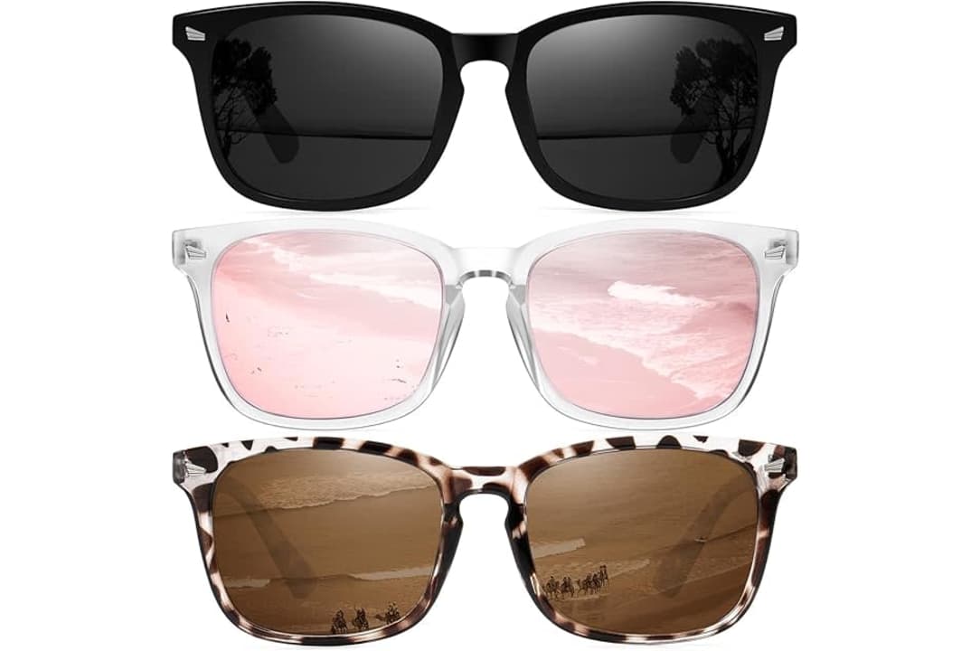 Polarized Sunglasses 3-Pack: $8.99