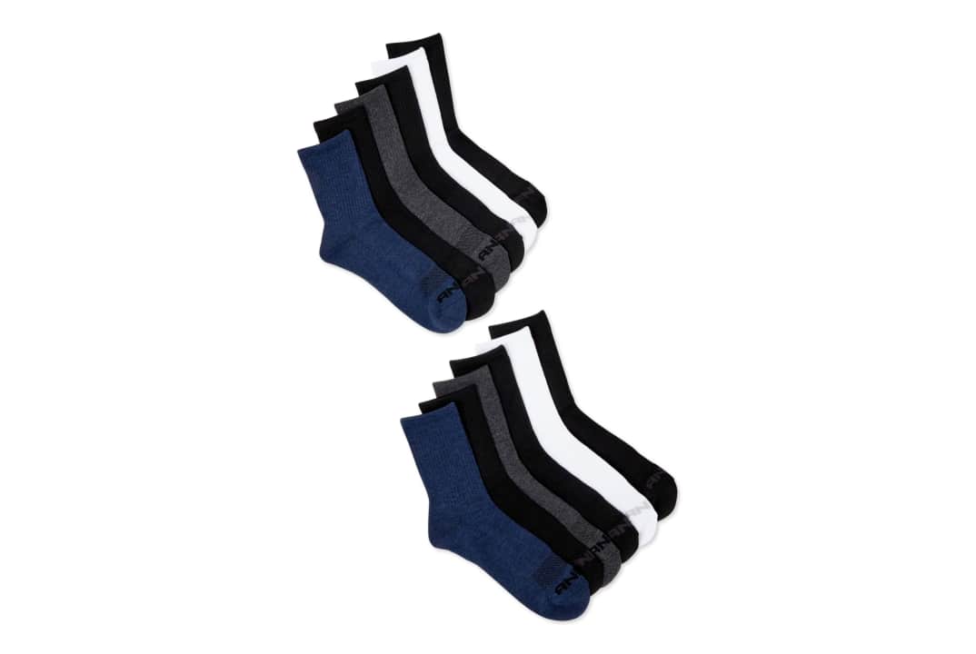 And1 Men's Crew Socks 12-Pack: $4.92