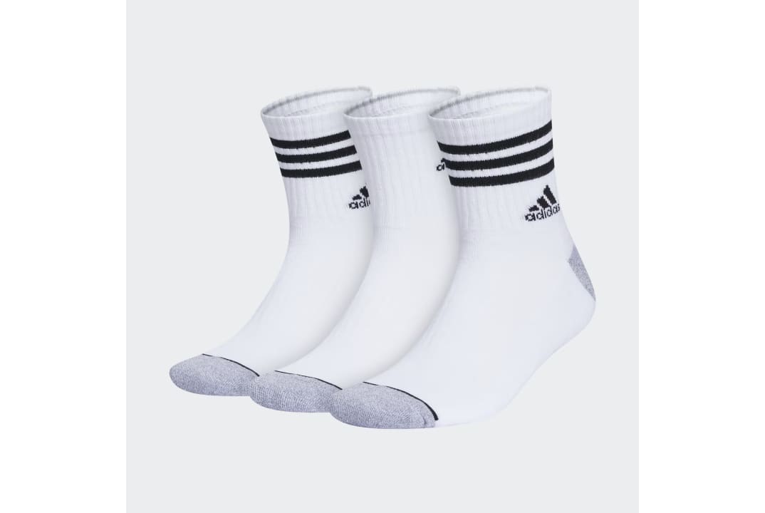 adidas Men's Cushioned Sport High-Quarter Socks 3-Pack: $6.80